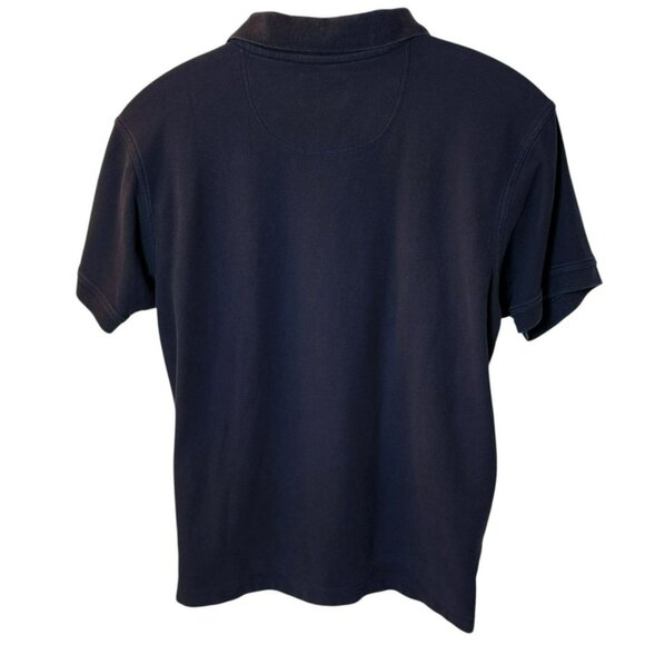 James Harvest Sportswear L Navy Piqué Polo Shirt Australia Crest Pre-owned - Picture 7 of 8